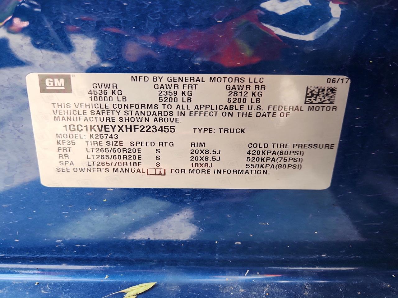 Chevrolet Silverado K2500 Heavy Duty Lt