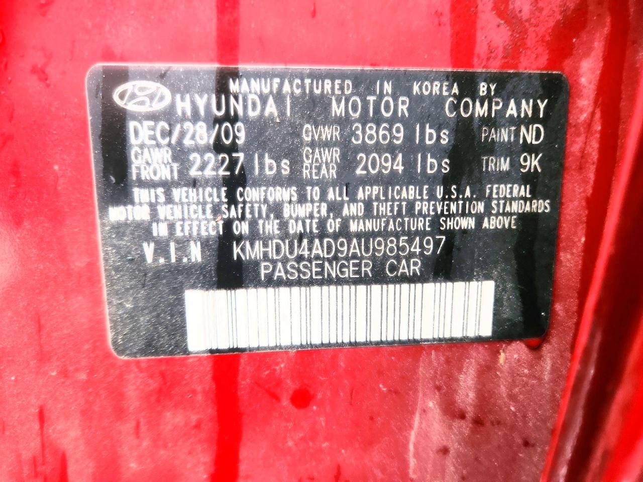 Hyundai ELANTRA Gls