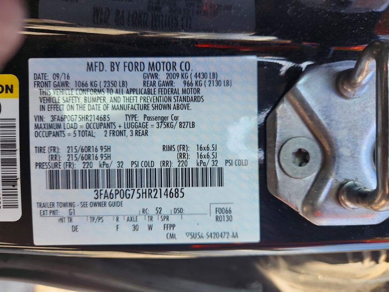 Ford Fusion S
