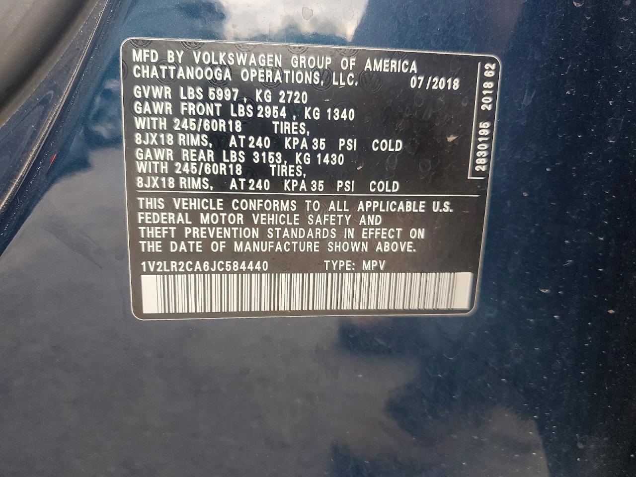 Volkswagen Atlas Se