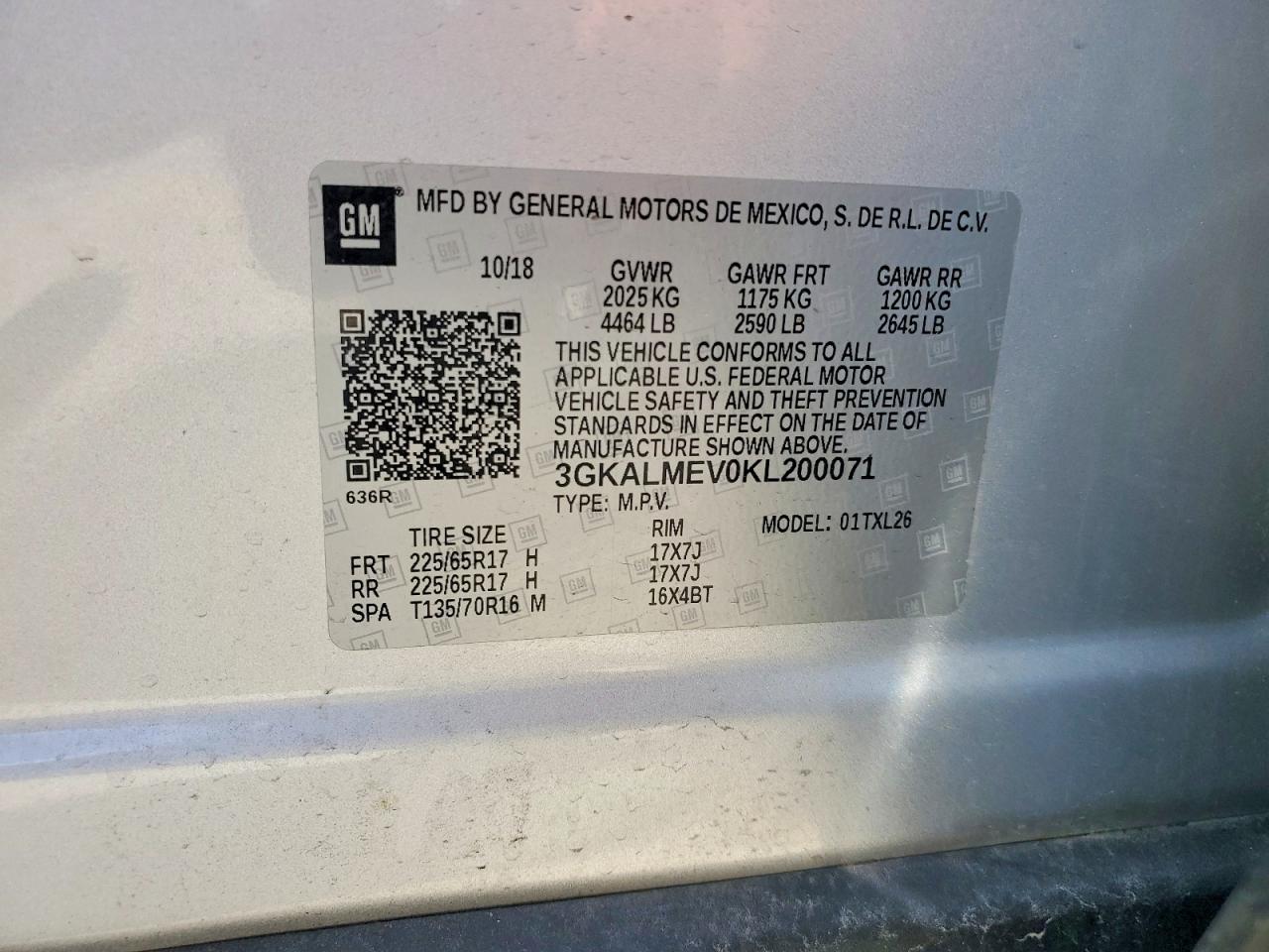 GMC Terrain Sle