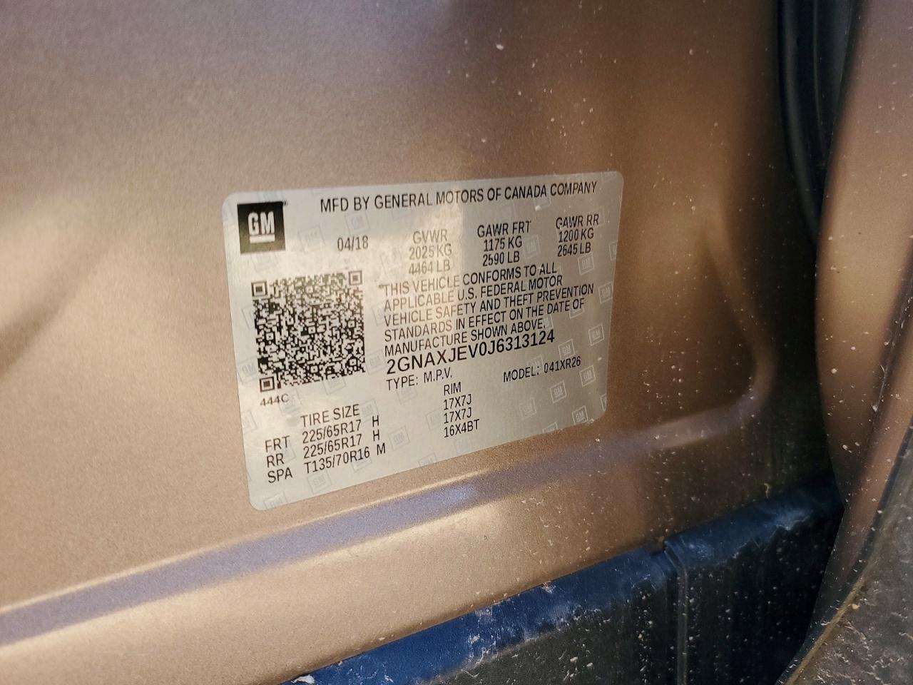 Chevrolet Equinox Lt