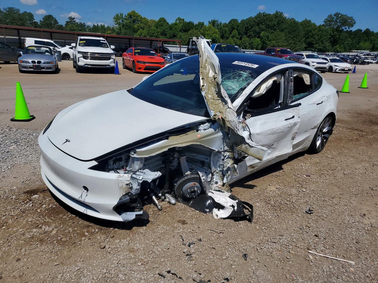 Salvage Tesla Model 3 Image
