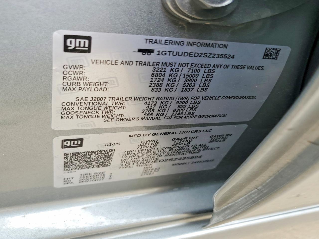 GMC Sierra K1500 Slt