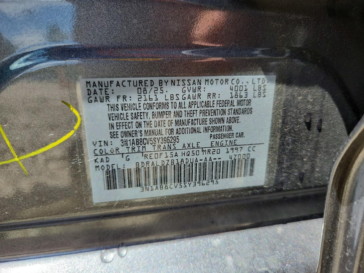Nissan Sentra Sv