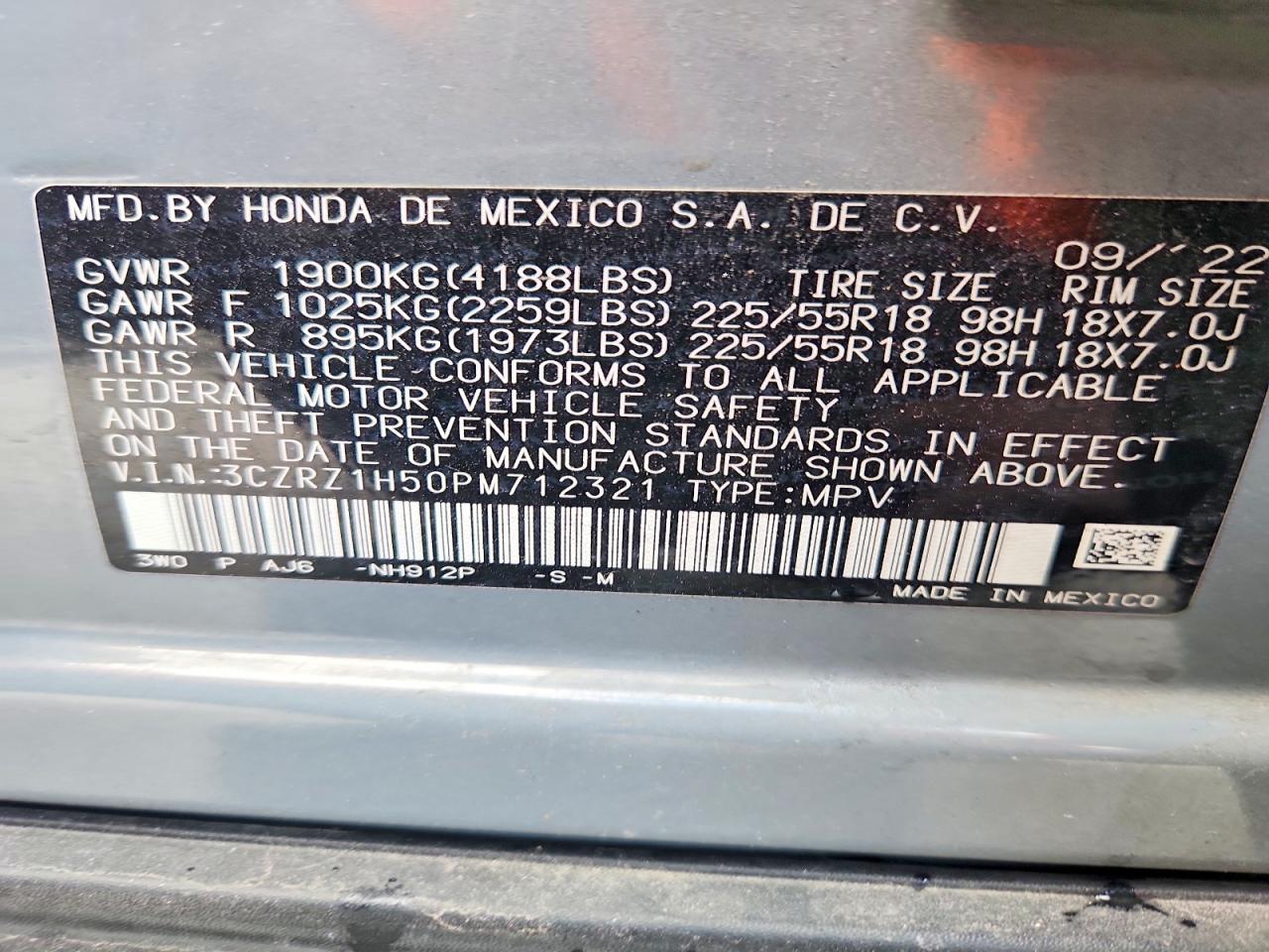 Honda HR-V Sport