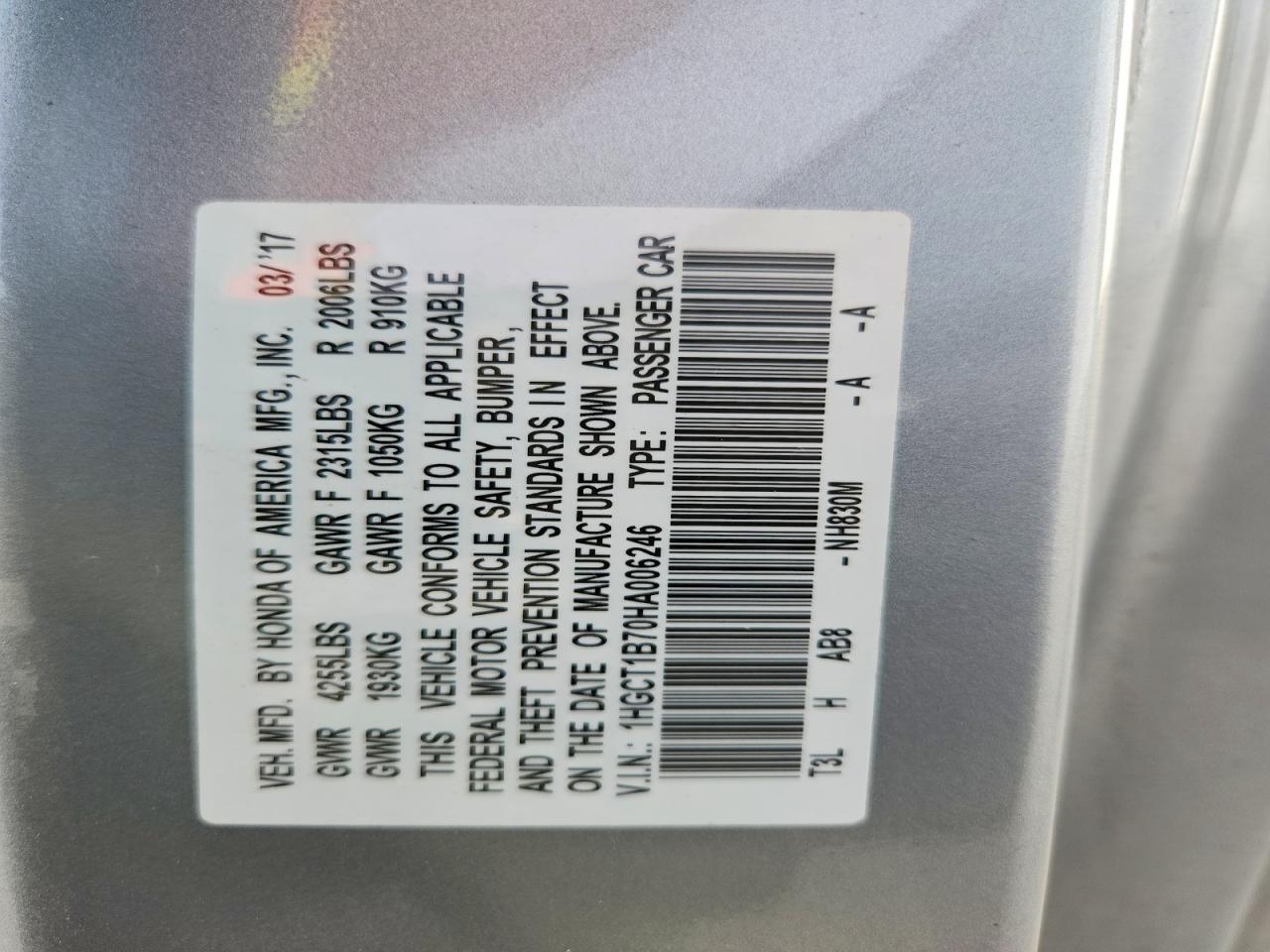 Honda Accord Ex
