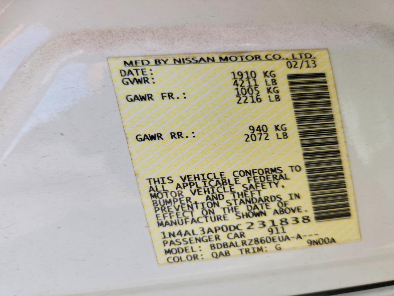 Nissan Altima 2.5