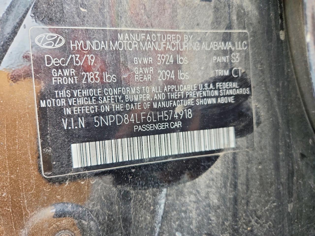 Hyundai ELANTRA Sel
