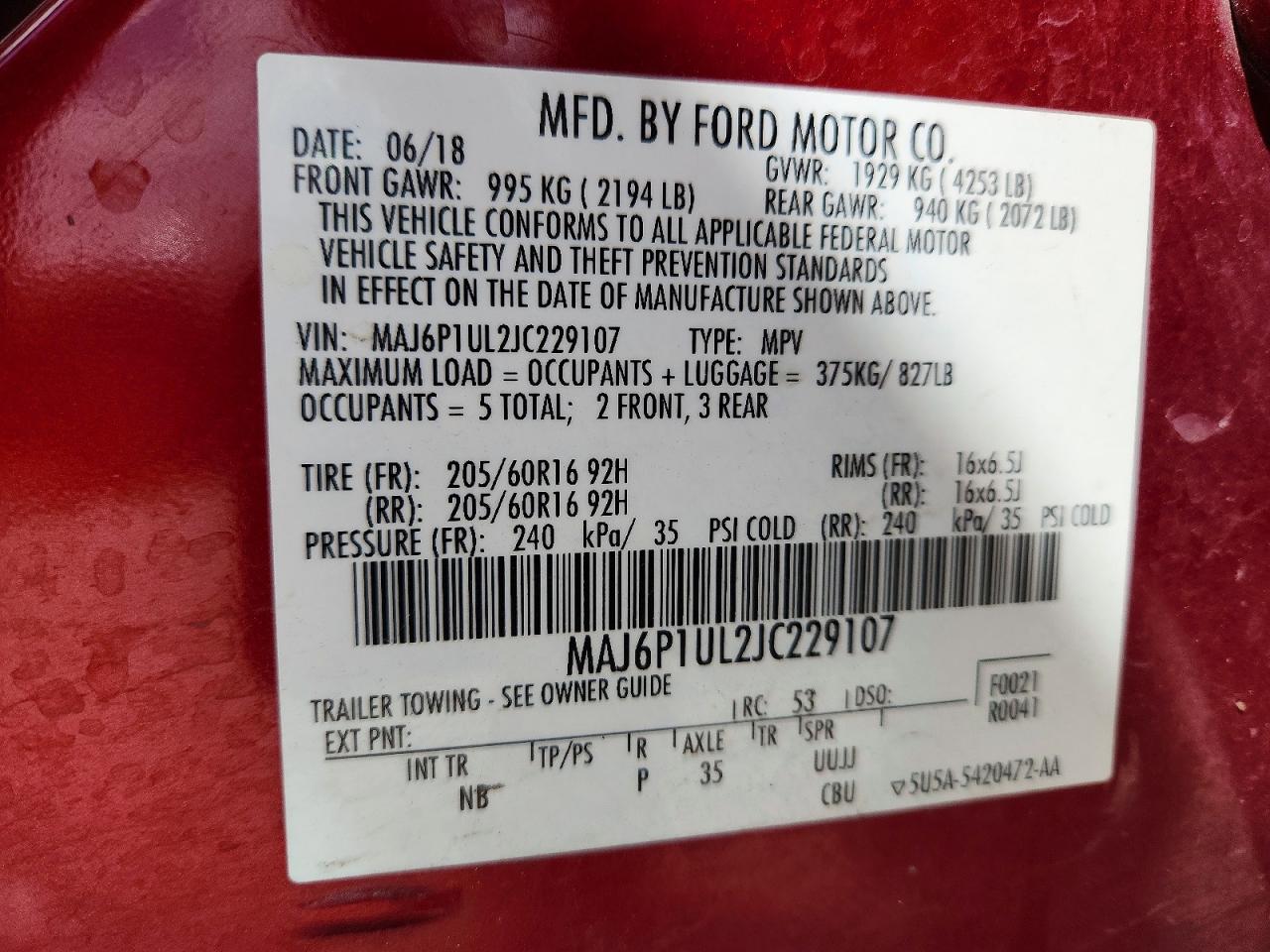 Ford EcoSport Se