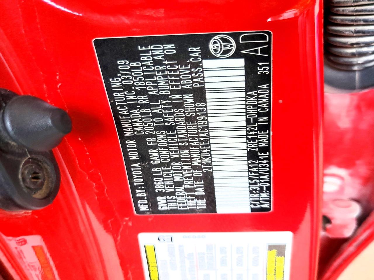 Toyota Matrix Base