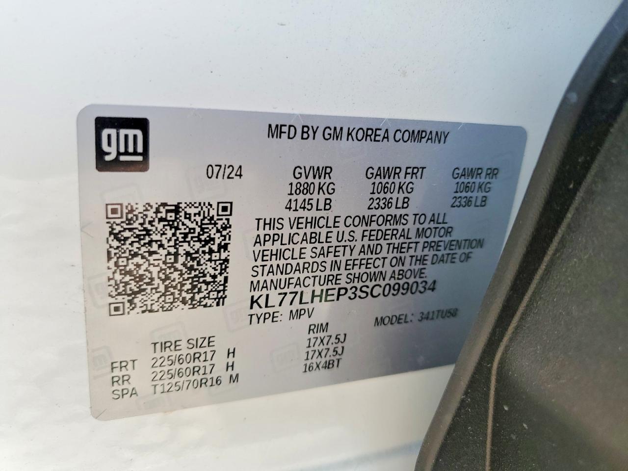 Chevrolet Trax 1lt