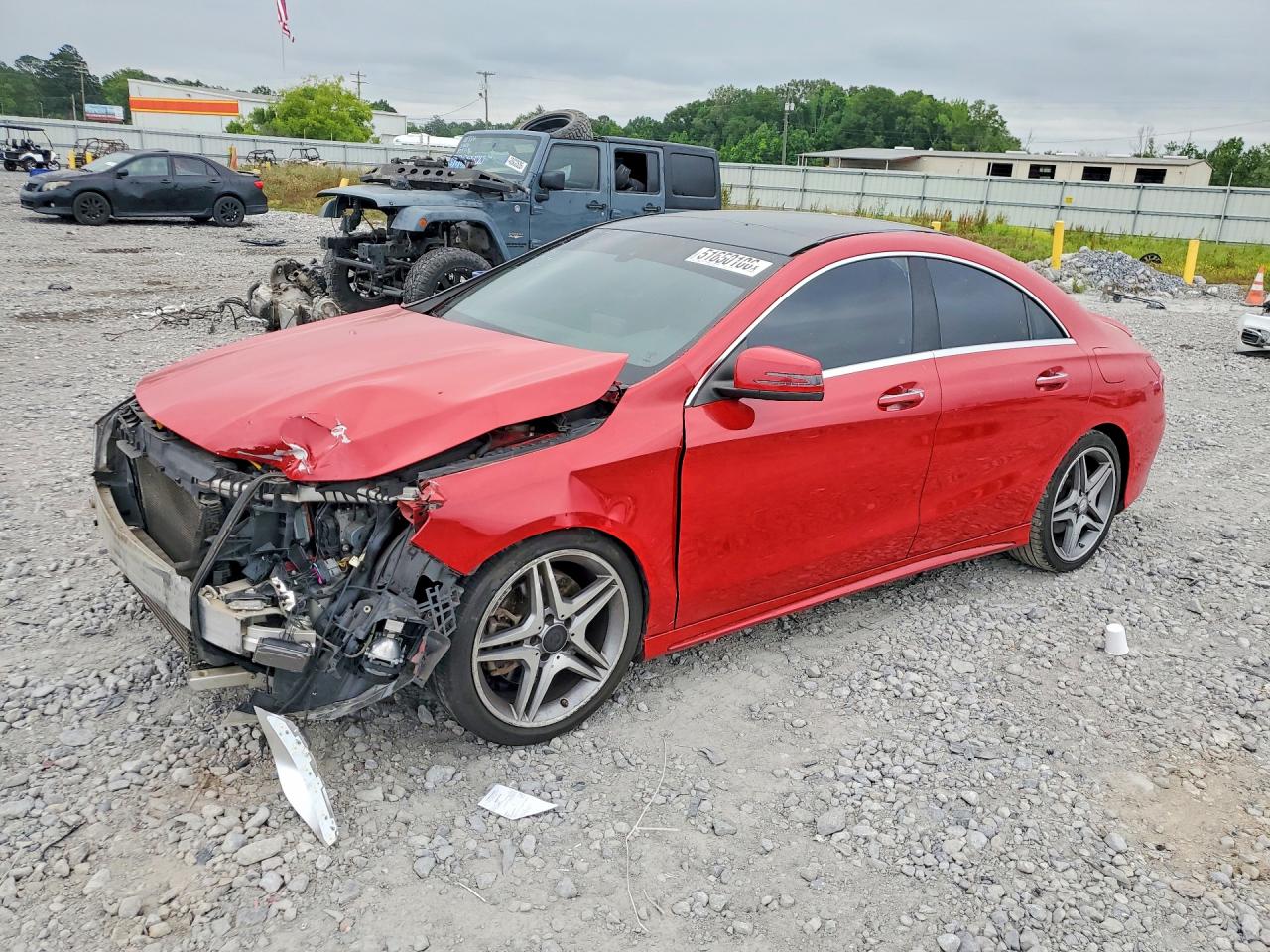 Salvage Mercedes-Benz Cla-class Image