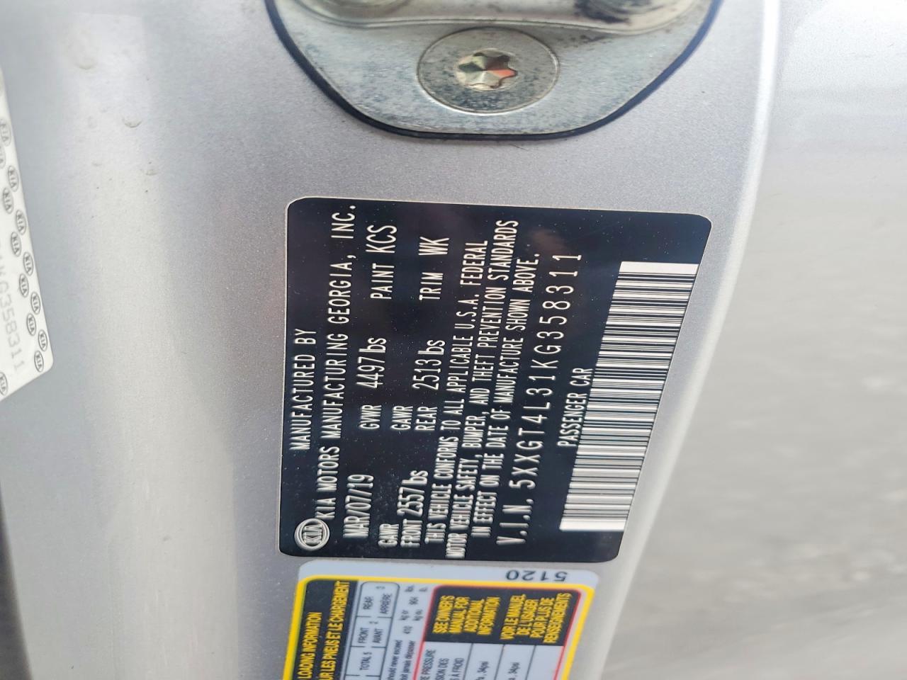 Kia Optima Lx
