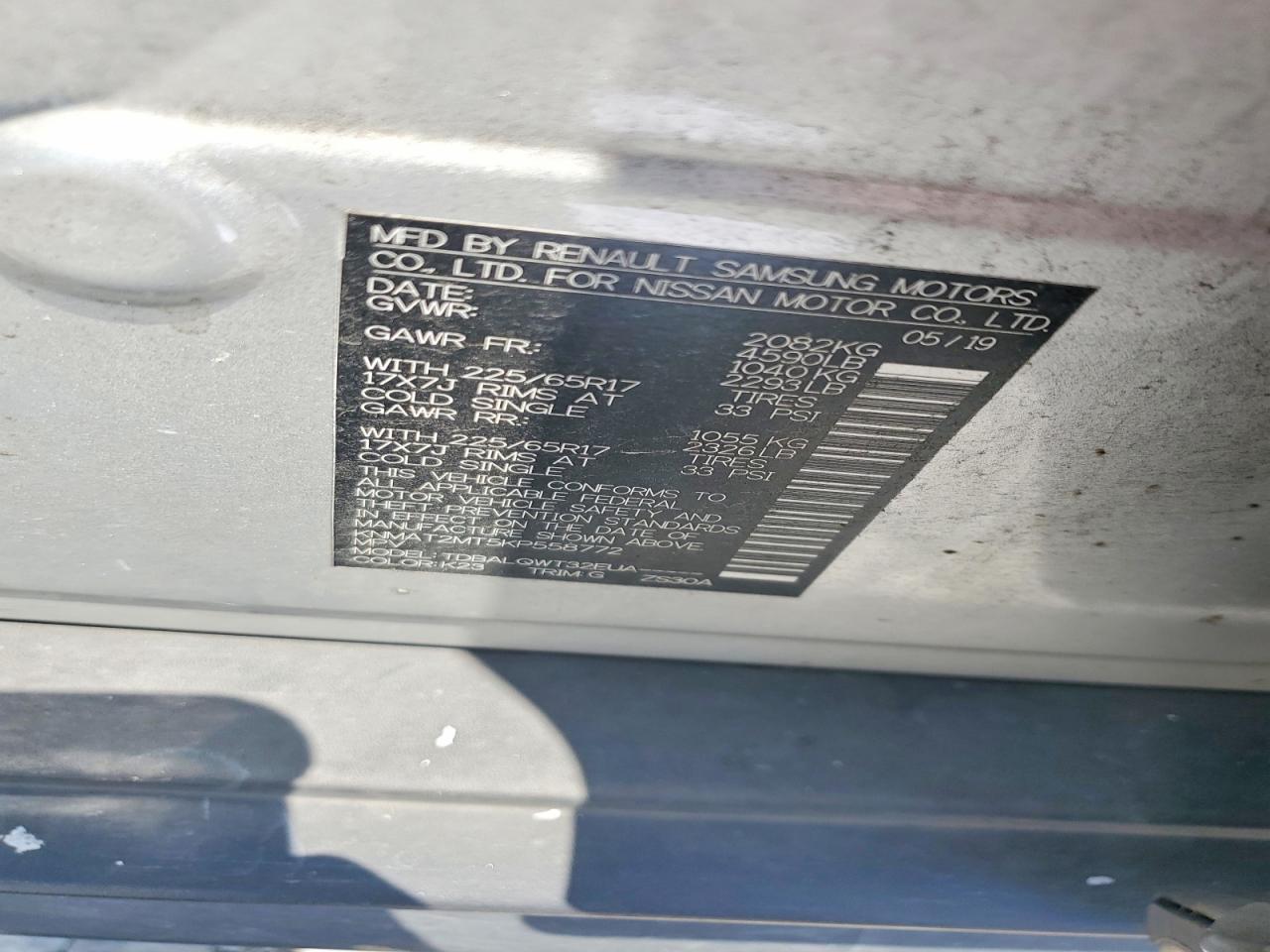 Nissan Rogue Sv