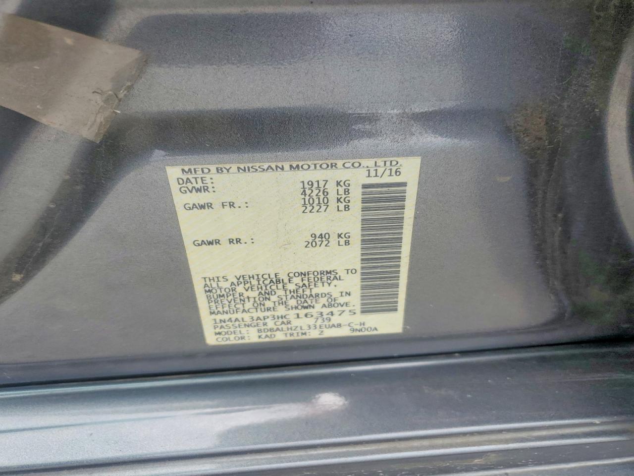 Nissan Altima 2.5 Sr