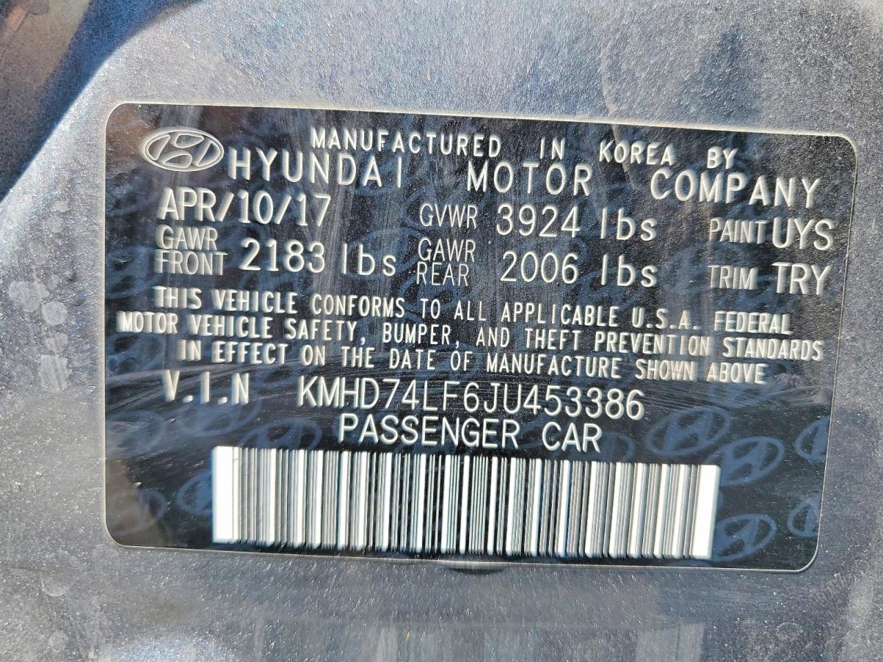 Hyundai ELANTRA Se