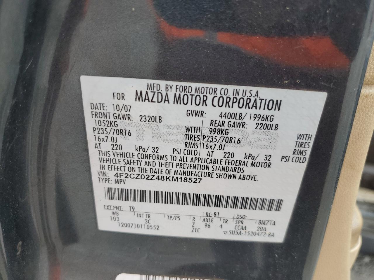 Mazda Tribute