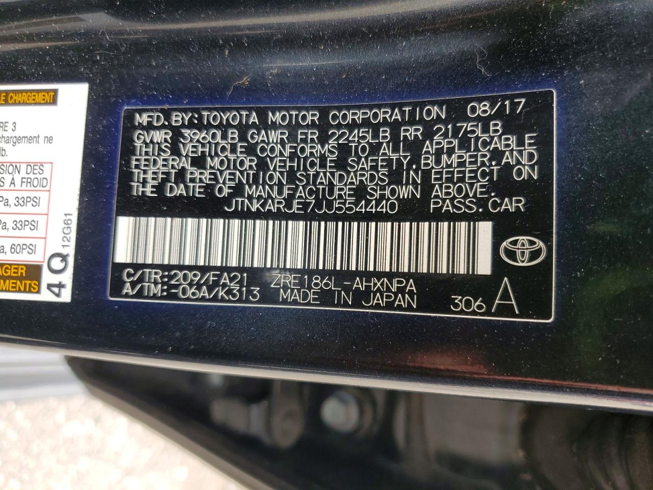 Toyota Corolla Base