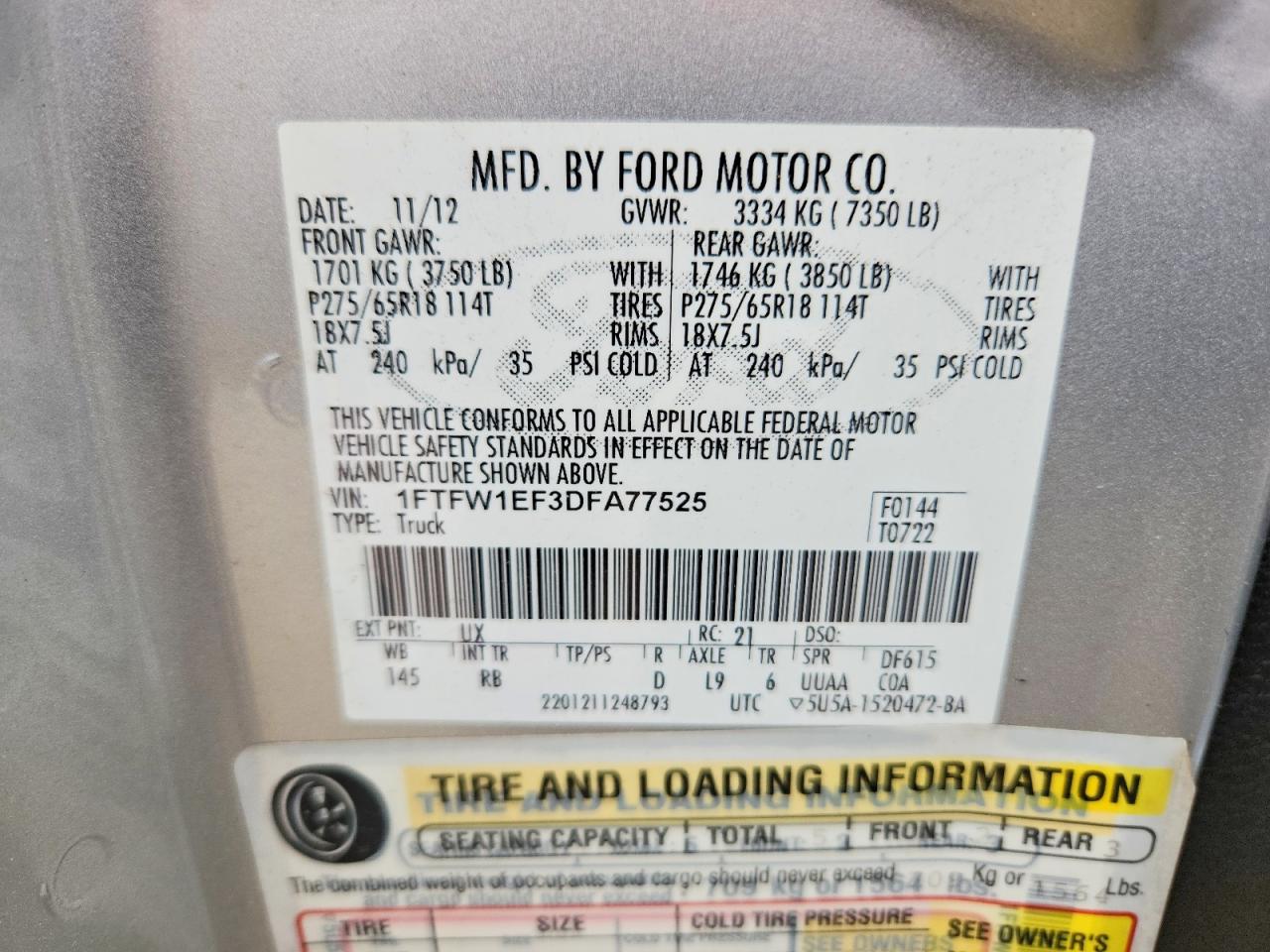 Ford F-150 Supercrew