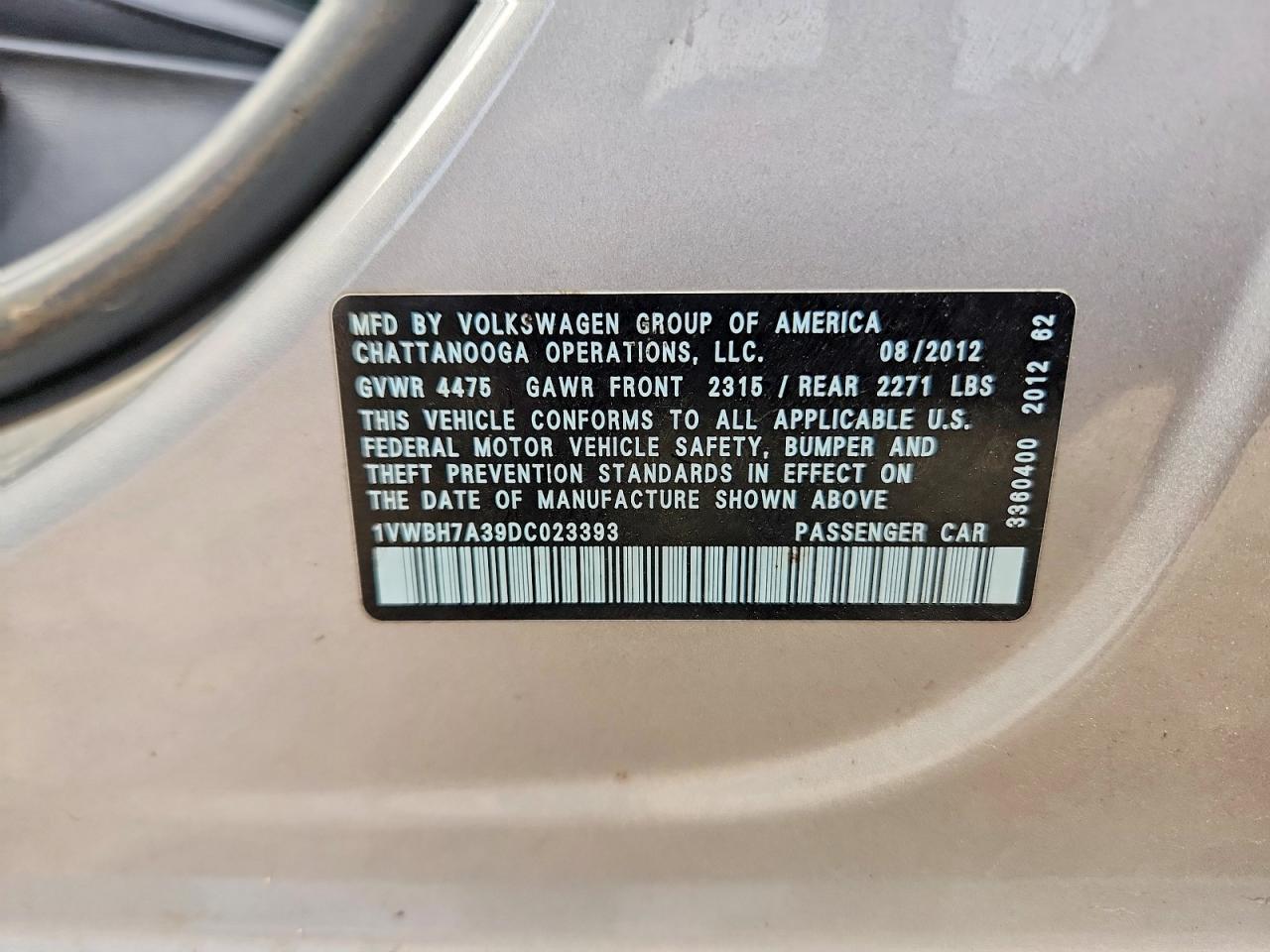 Volkswagen Passat Se