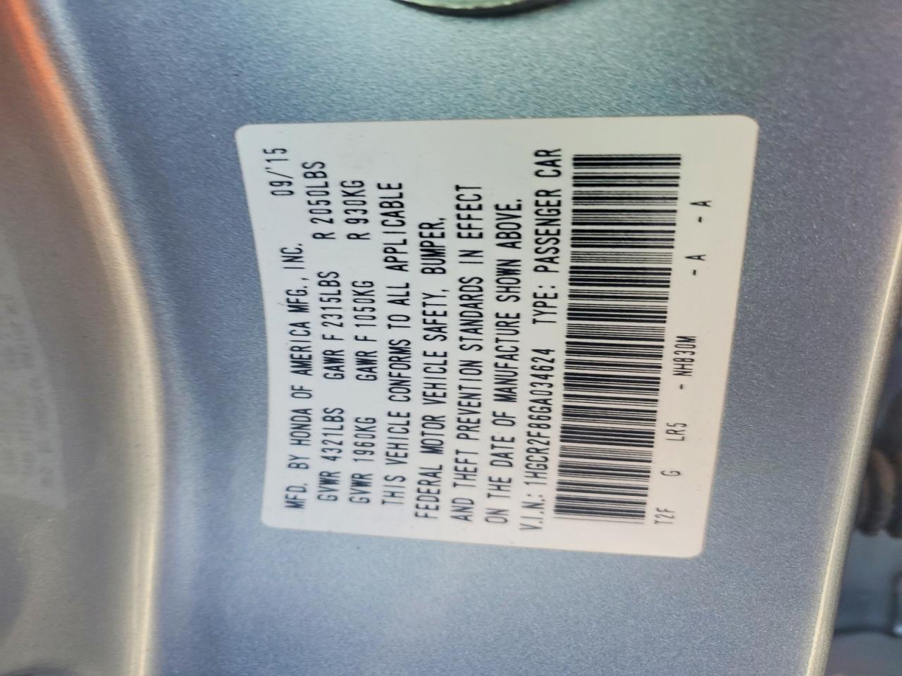 Honda Accord Exl