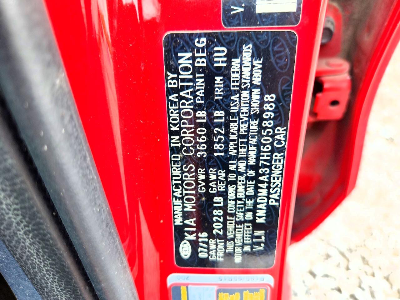 Kia Rio Lx