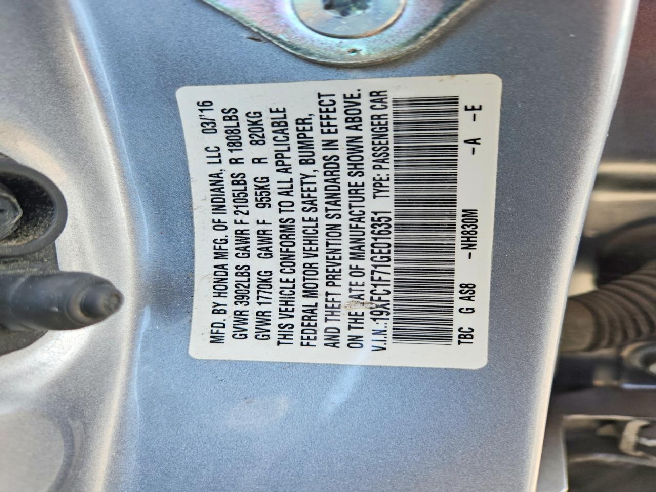Honda Civic Exl
