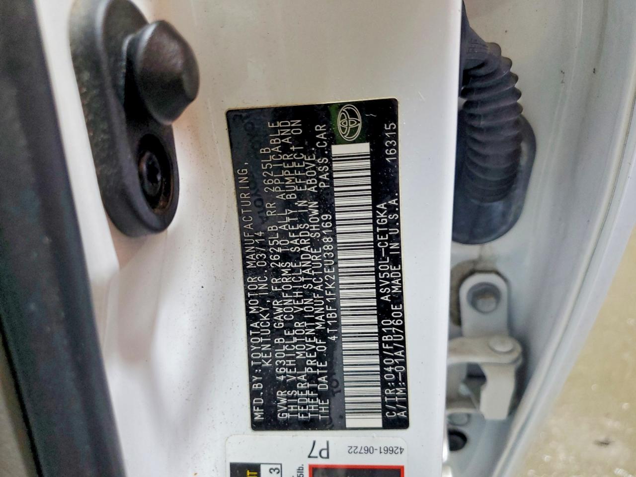 Toyota Camry Xle
