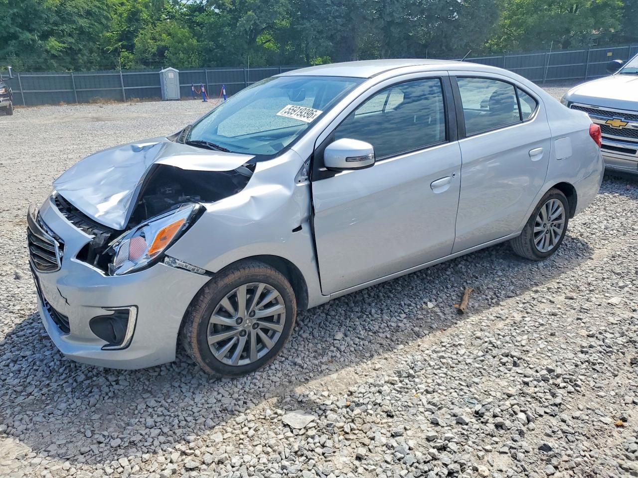 Salvage Mitsubishi Mirage Image