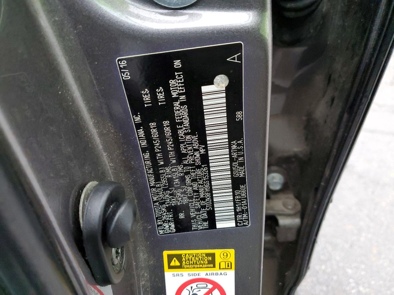 Toyota Highlander Le