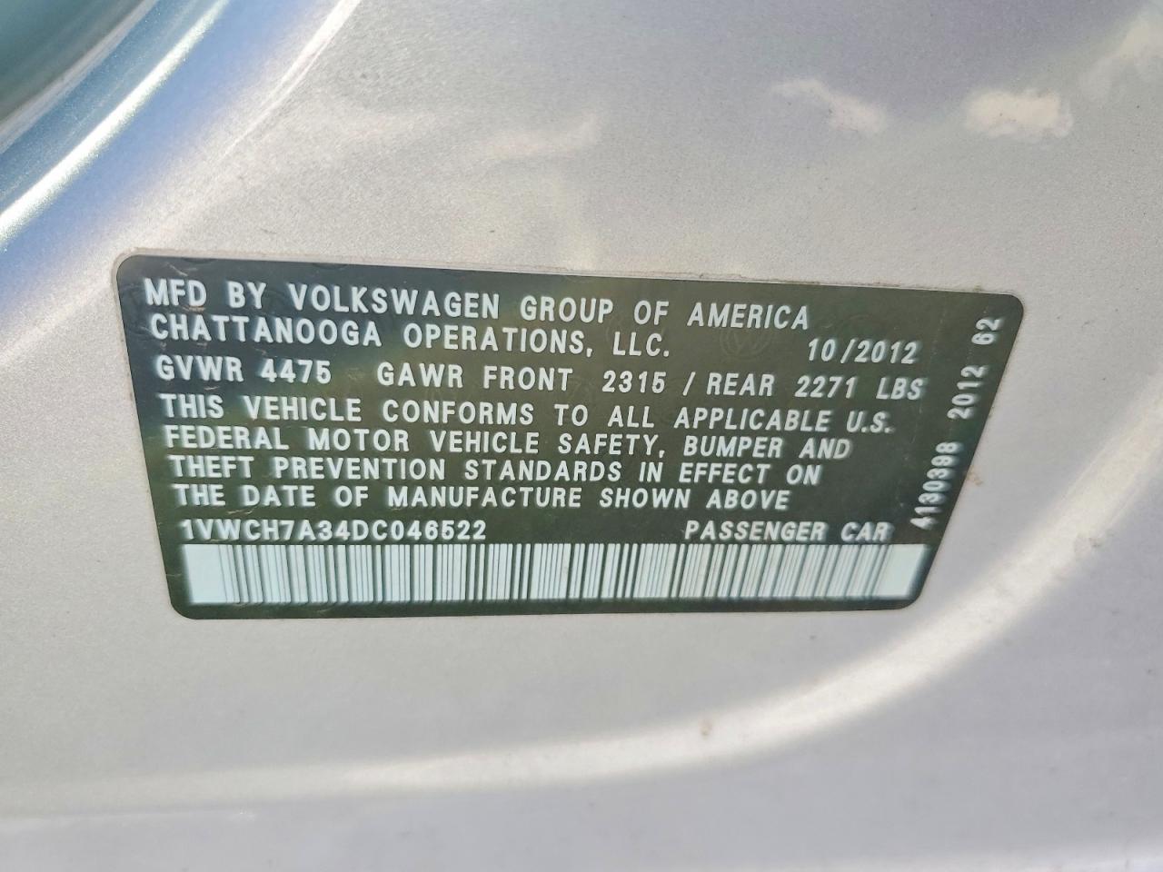 Volkswagen Passat Sel