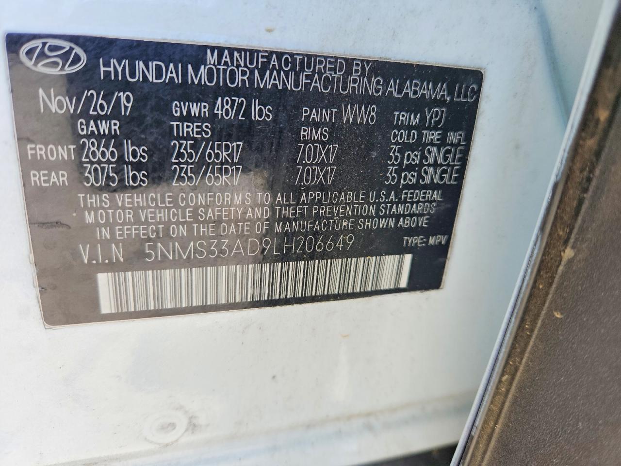 Hyundai SANTA FE Sel