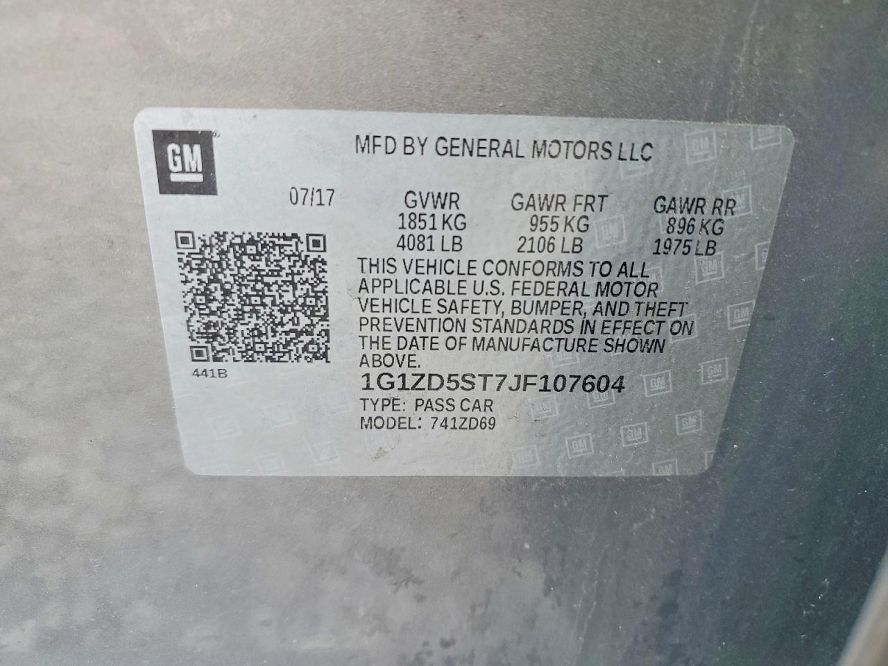 Chevrolet Malibu Lt