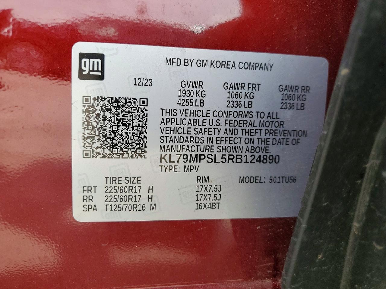 Chevrolet Trailblaze Lt
