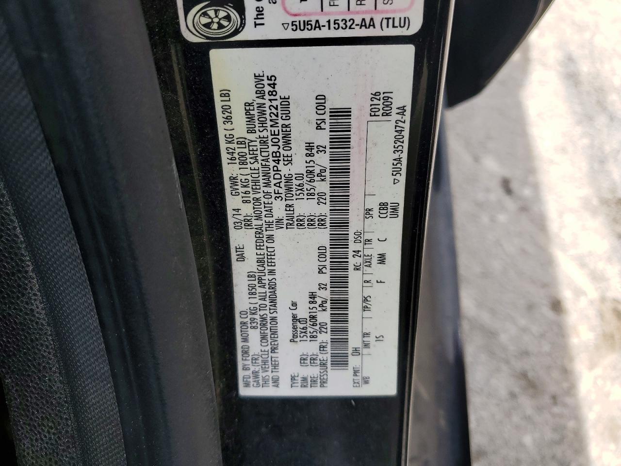 Ford Fiesta Se