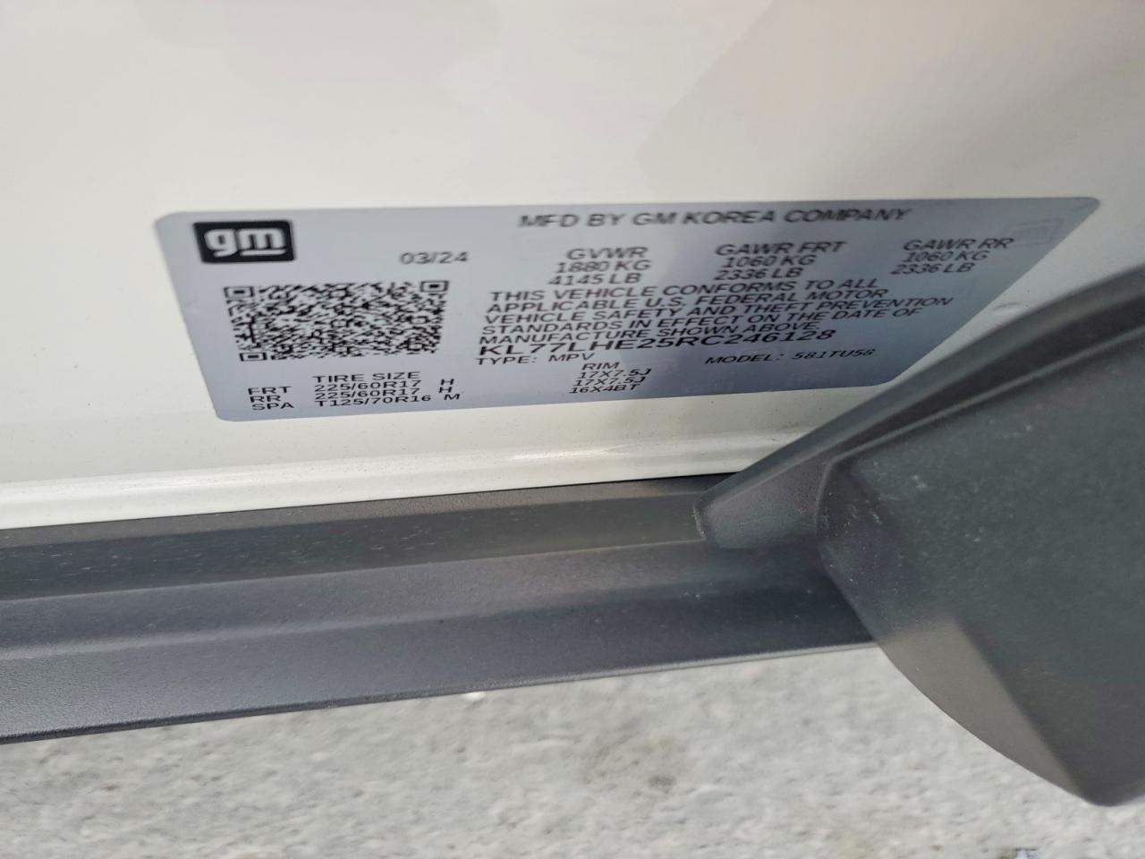 Chevrolet Trax 1lt