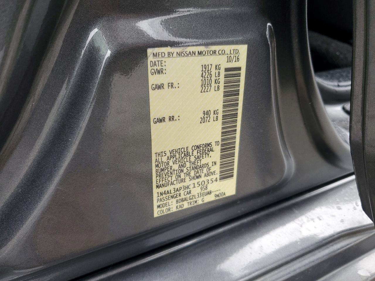 Nissan Altima 2.5 S
