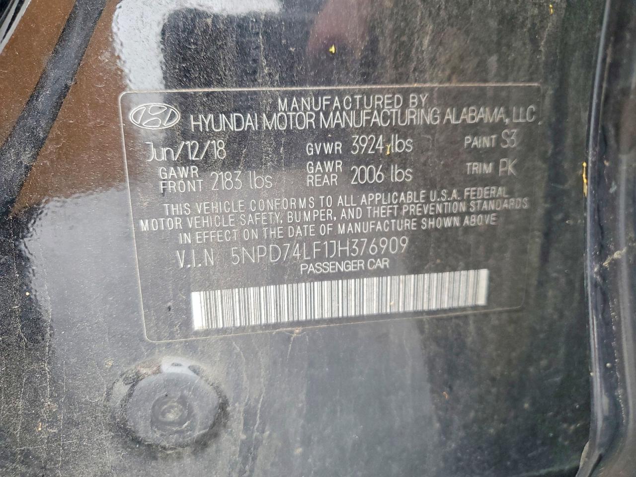 Hyundai ELANTRA Se
