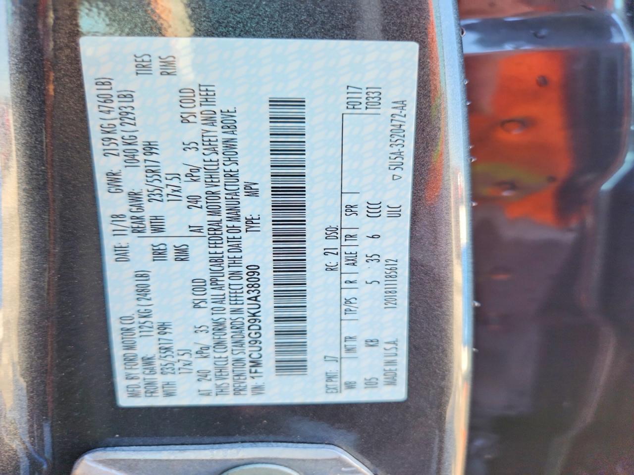 Ford Escape Se