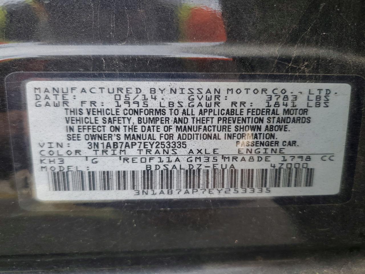 Nissan Sentra Sv