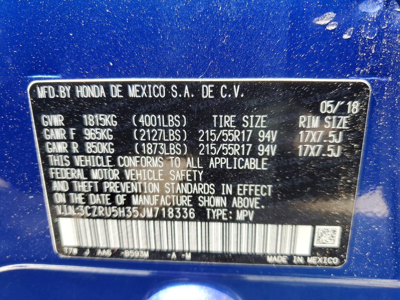 Honda HR-V Lx