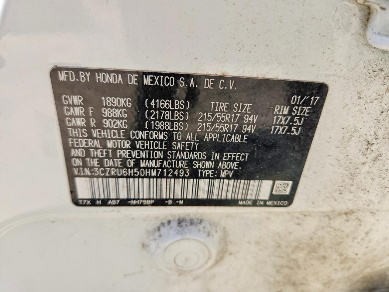 Honda HR-V Ex