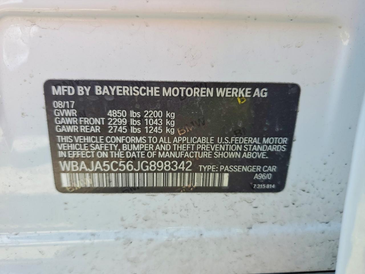BMW 5 Series I