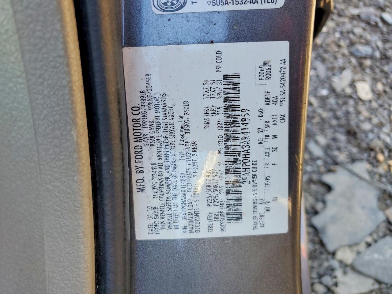 Ford Fusion Se