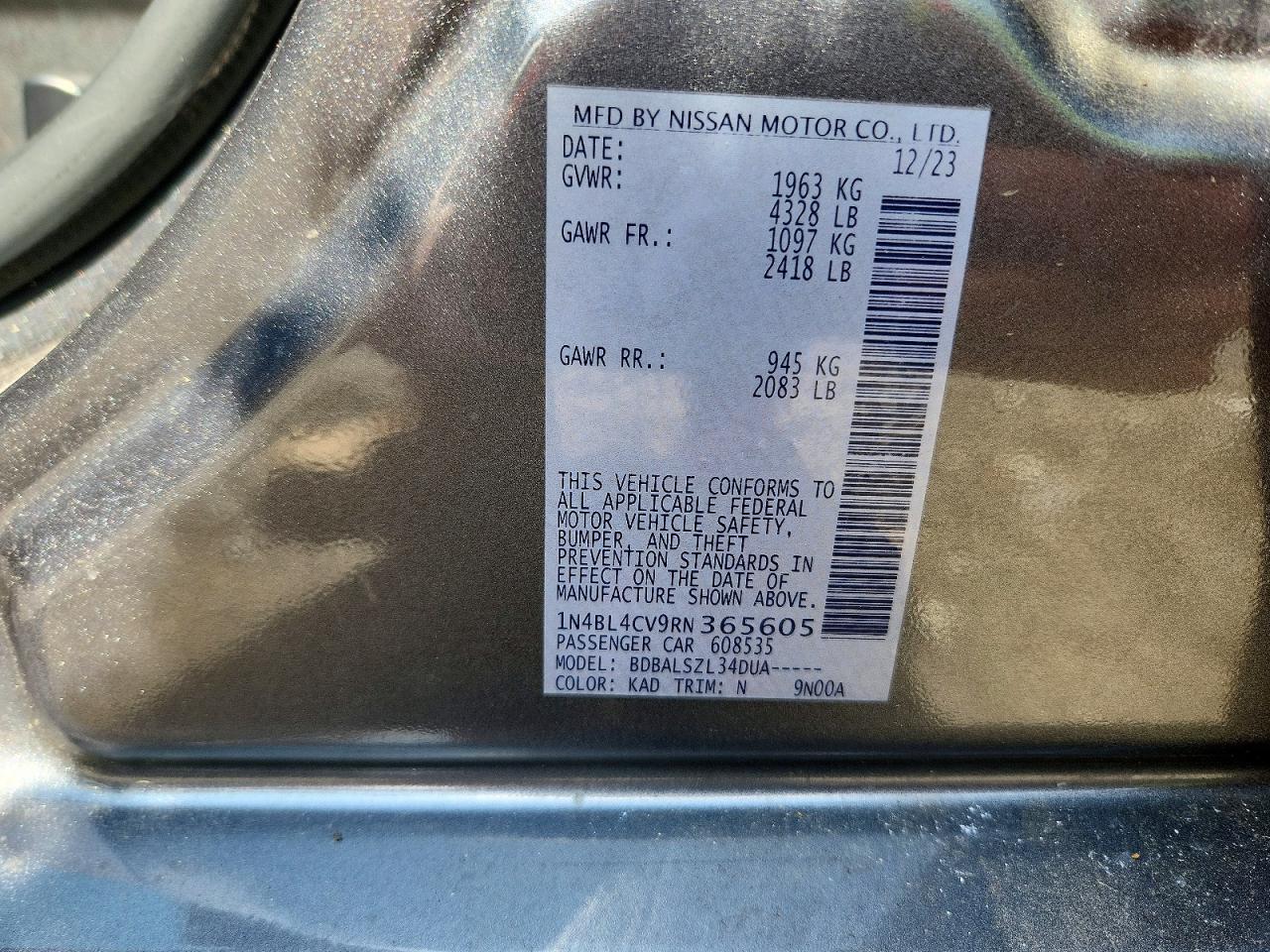 Nissan Altima Sr