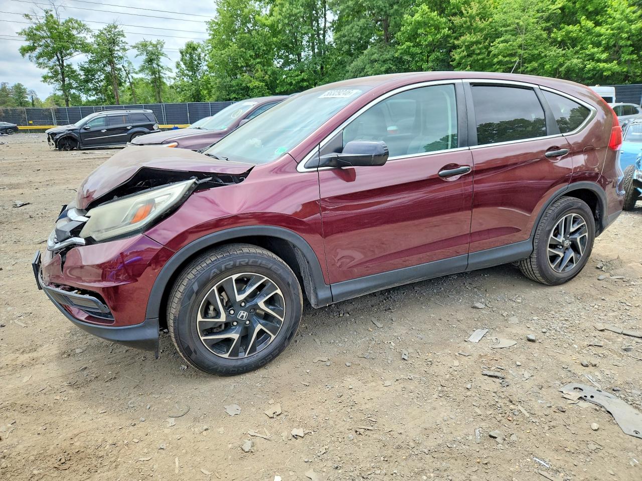 Salvage Honda Crv Image