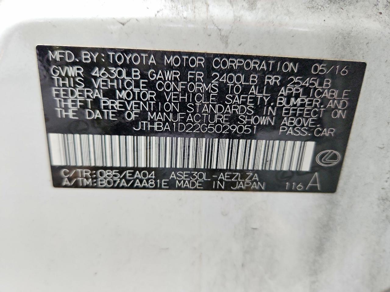 Lexus Is 200t