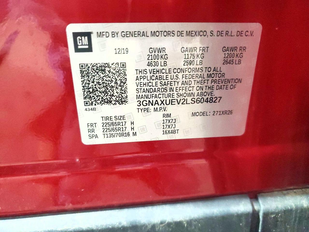 Chevrolet Equinox Lt
