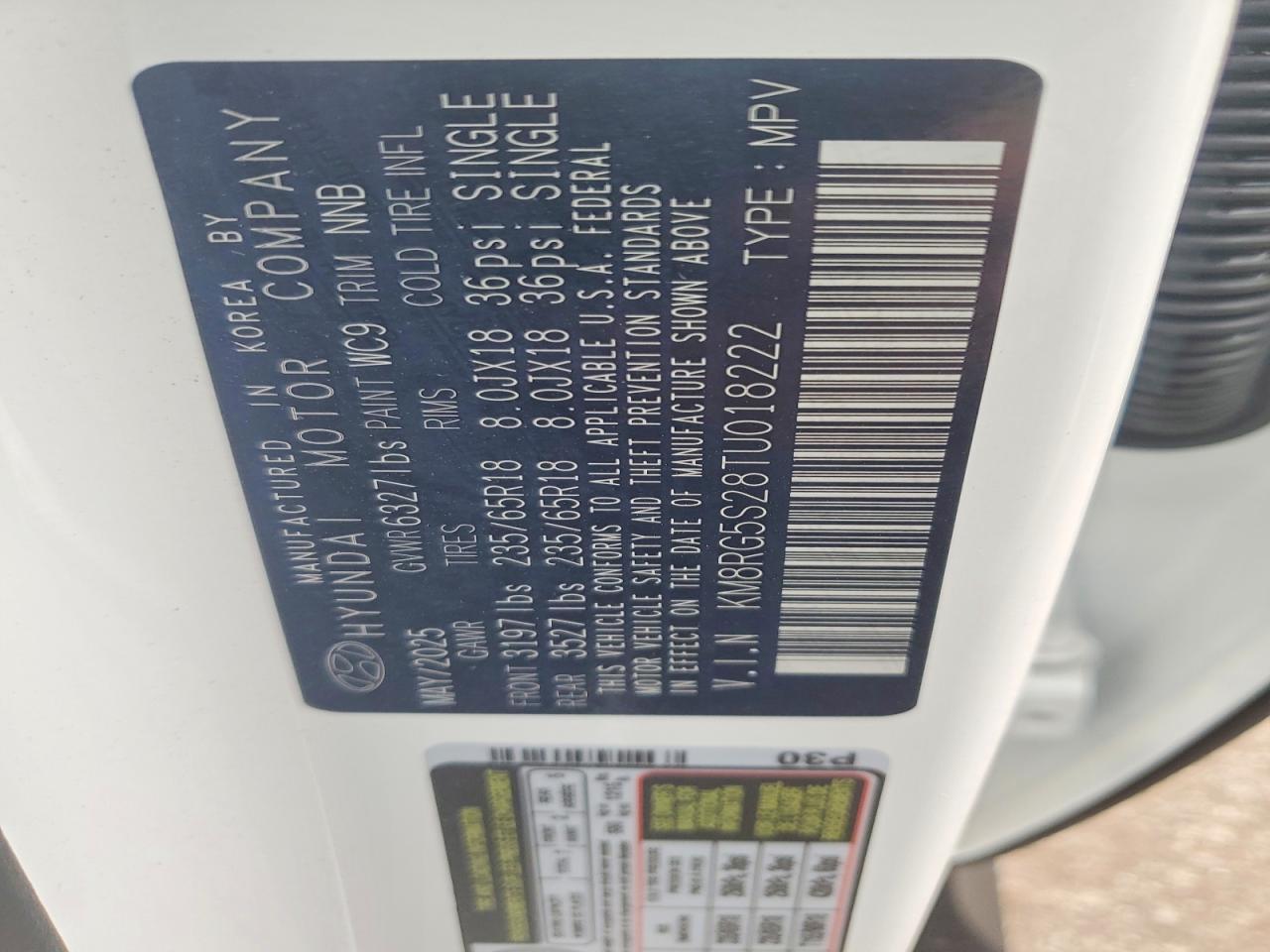 Hyundai PALISADE Sel Convenience